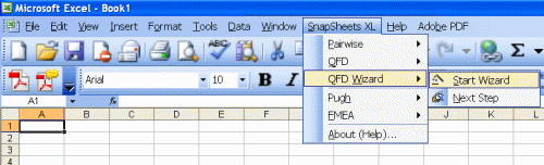 SnapSheets XL Software Excel Integration