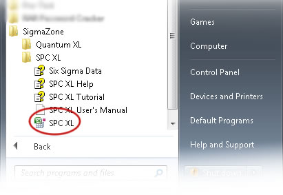 How To Start SPC XL 2007